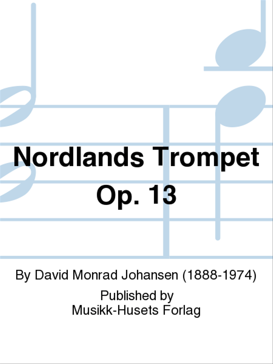 Nordlands Trompet Op. 13 Voice Solo scores gallery preview page 1