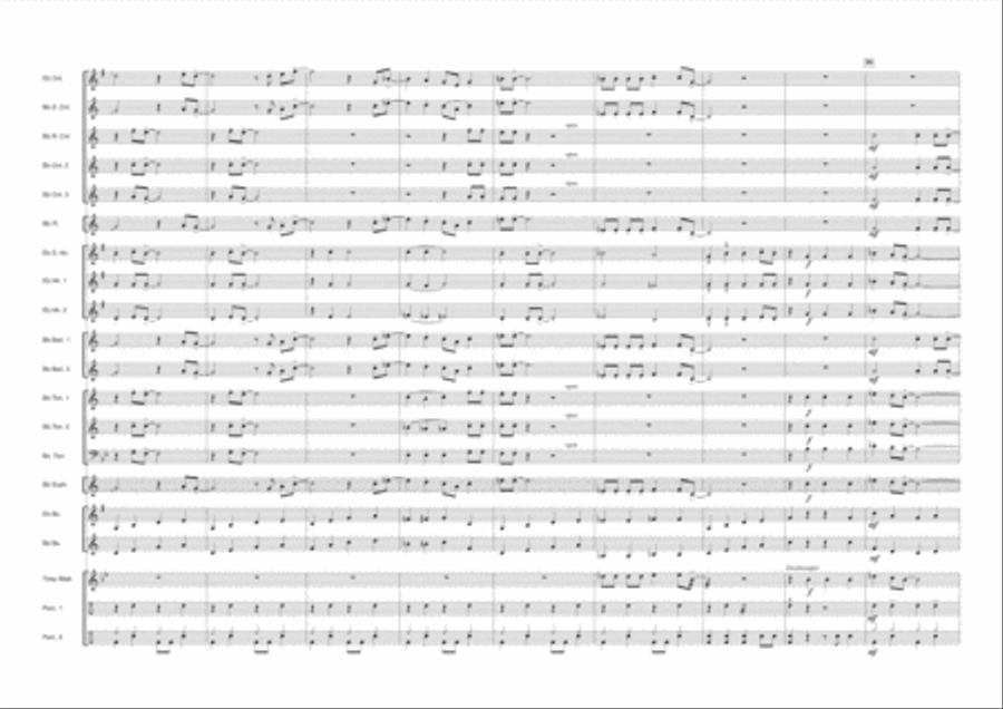 Crazy Little Thing Called Love Brass Band scores gallery preview page 4