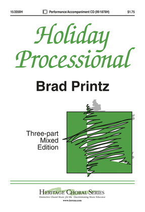 Book cover for Holiday Processional