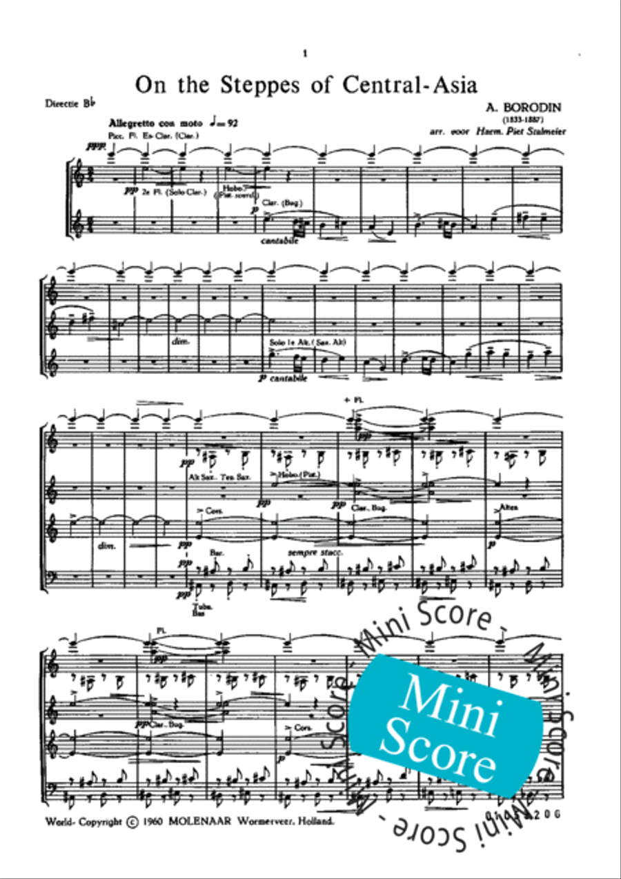 On the Steppes of Central-Asia Concert Band scores gallery preview page 7
