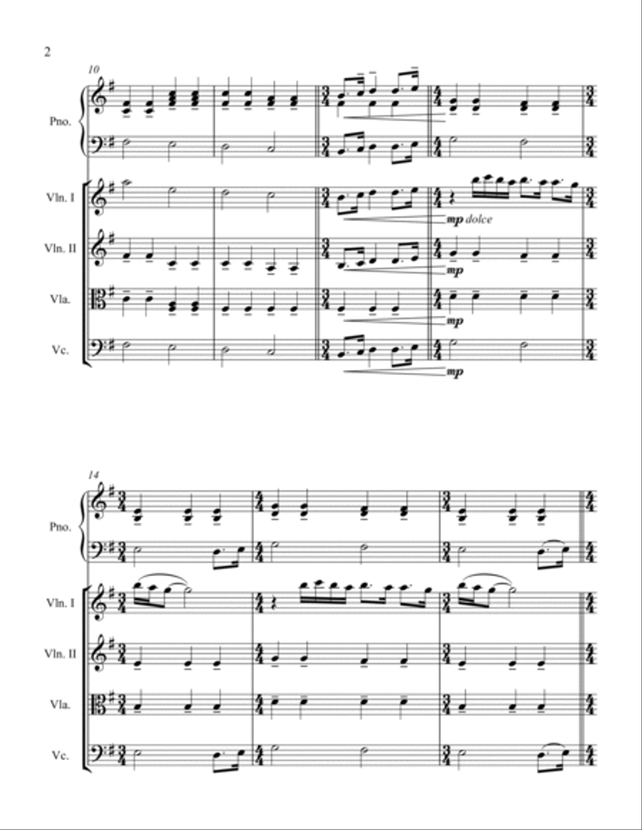All You Need Is Love All You Need Is Love String Quartet scores gallery preview page 2