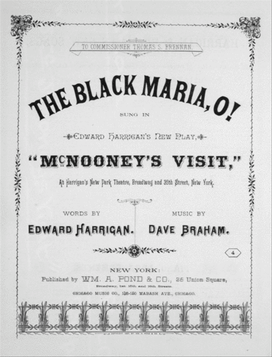 The Black Maria, O Voice scores gallery preview page 1