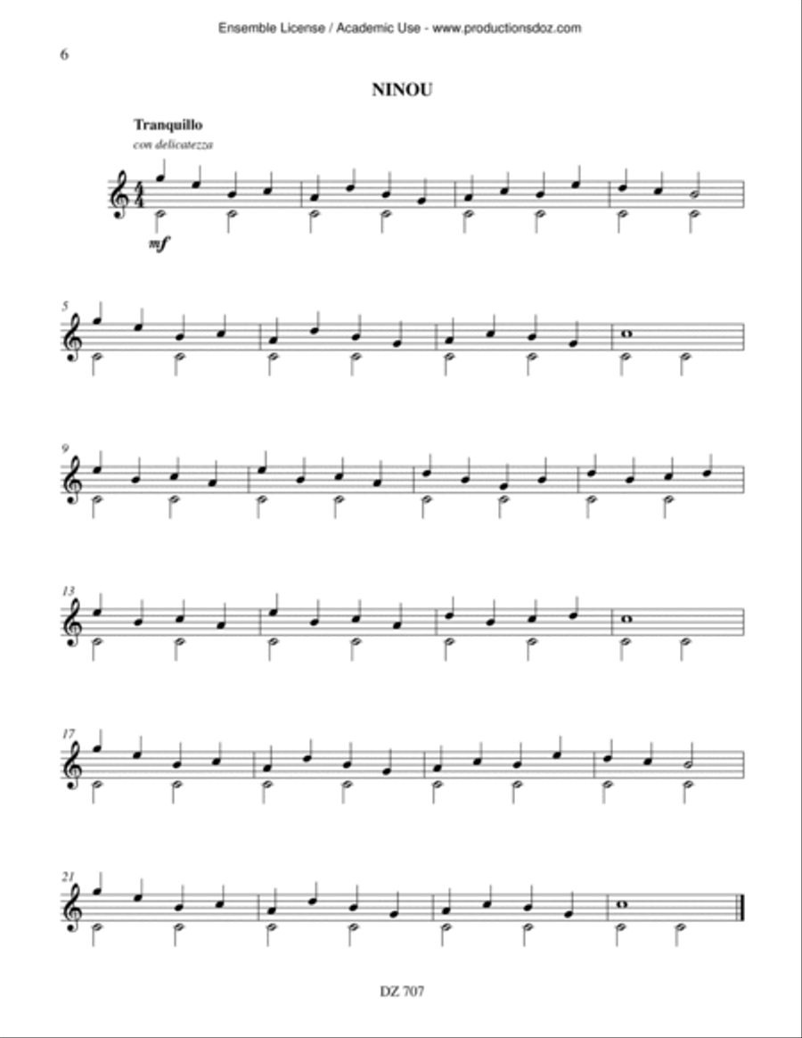 Elementary Studies, vol. 3 Classical Guitar scores gallery preview page 6