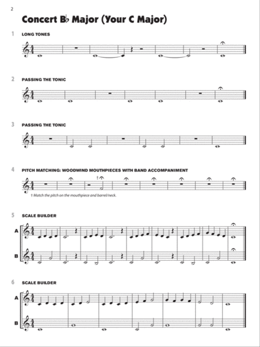 Sound Innovations for Concert Band -- Ensemble Development for Young Concert Band Concert Band Methods scores gallery preview page 3
