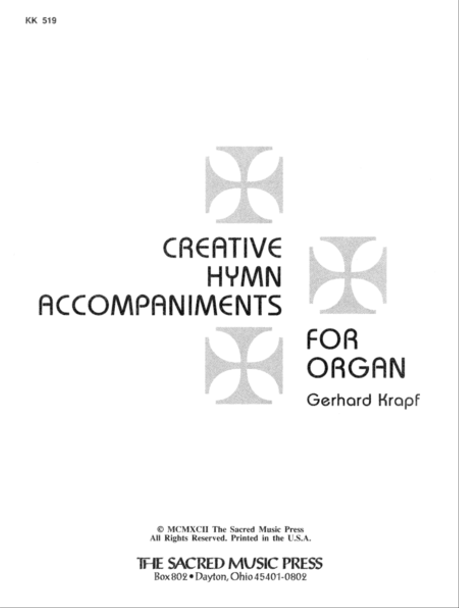 Creative Hymn Accompaniments For Organ, Vol. 1 Organ scores gallery preview page 3