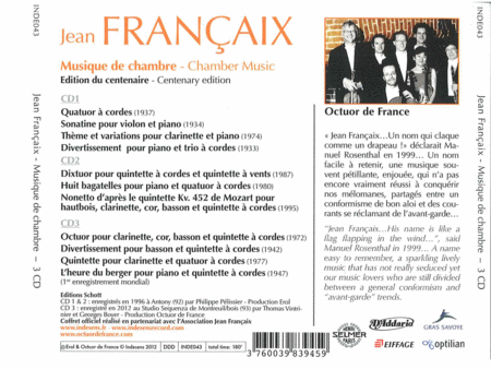 Chamber Music - 3 CDs