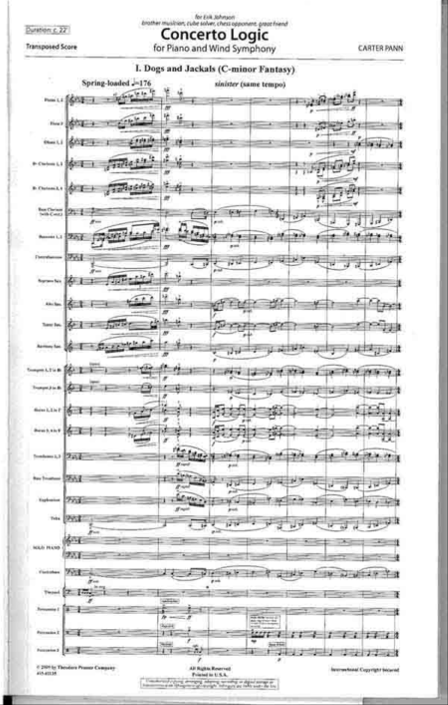 Concerto Logic Concert Band scores gallery preview page 2