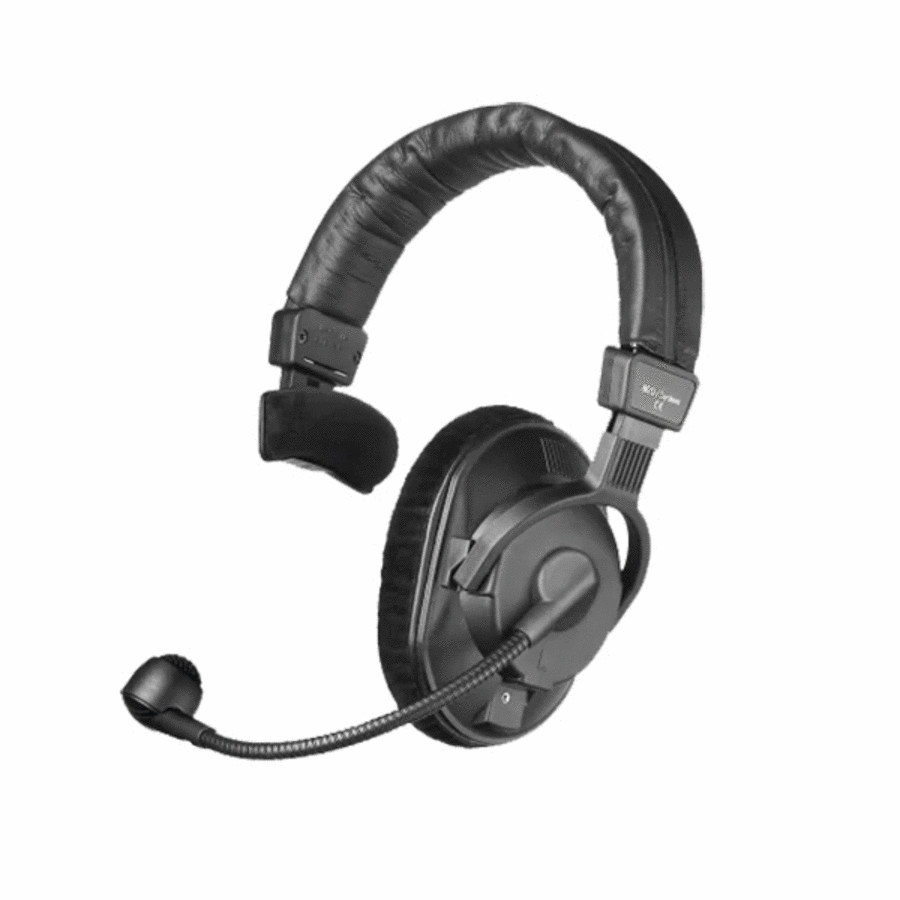 Book cover for DT 280 Single-Ear Headset with Dynamic Microphone for Broadcast and Intercom (Closed)