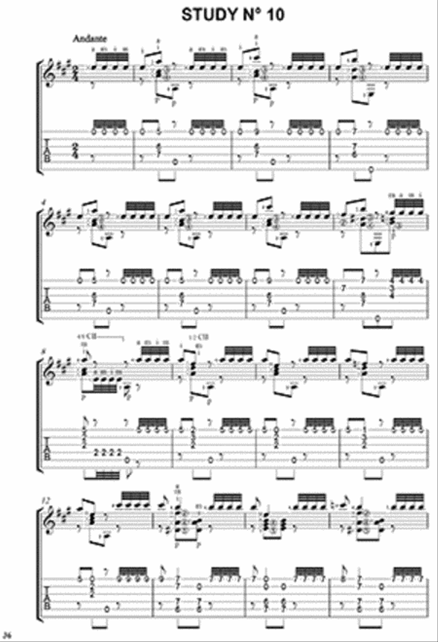 Fernando Sor: Studies Vol. 1 (from 1 to 10) Classical Guitar scores gallery preview page 4