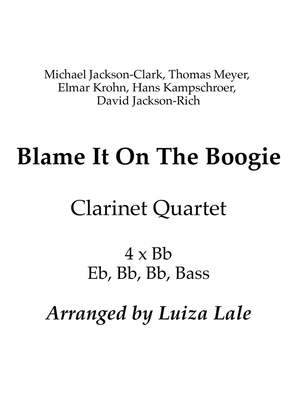 Book cover for Blame It On The Boogie