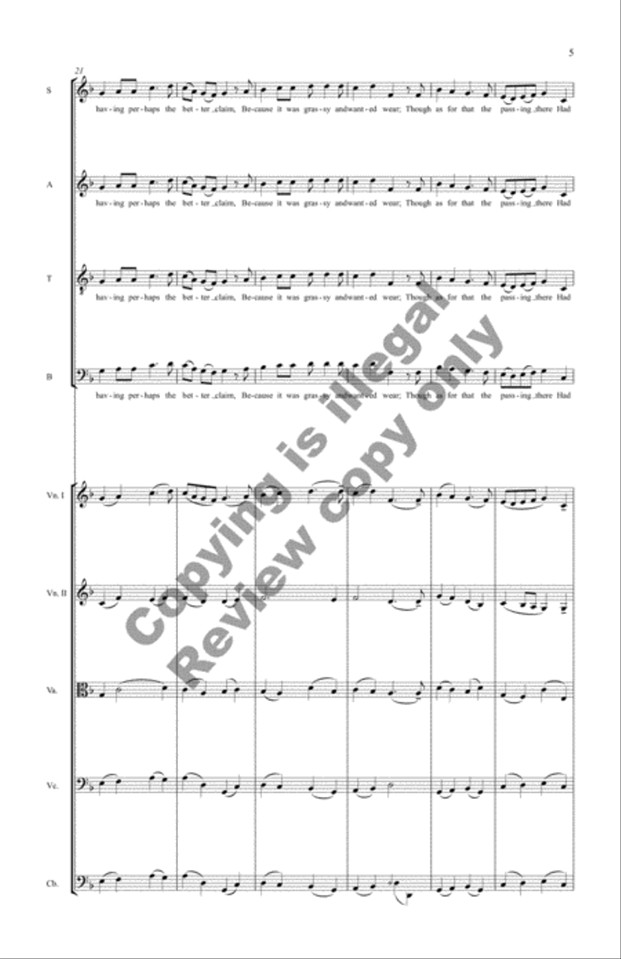 Frostiana (Score) Choir scores gallery preview page 6