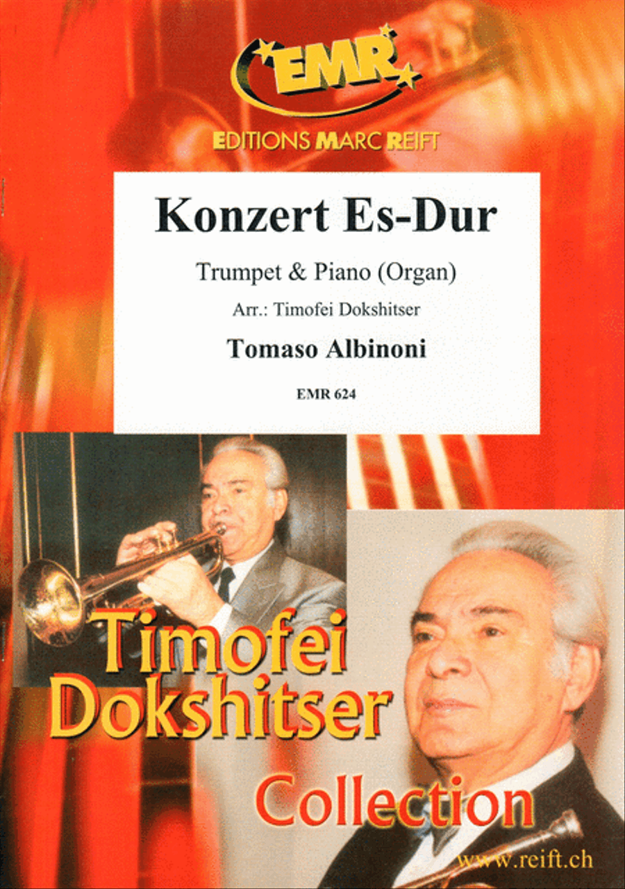 Konzert Es-Dur Trumpet Solo scores gallery preview page 1