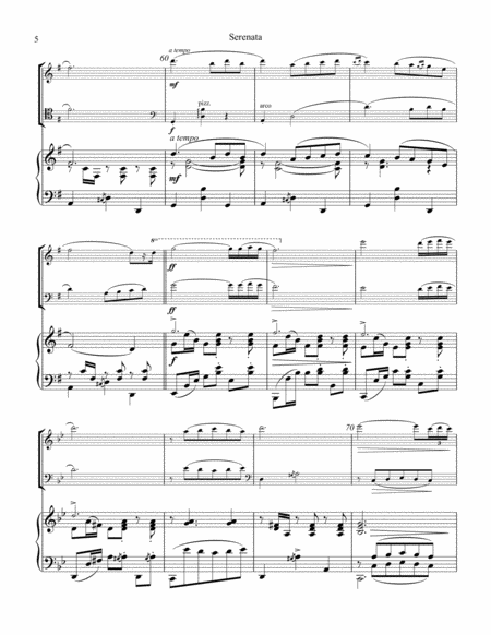 Serenata espanola for piano trio (contrabass part ad lib.) image number null