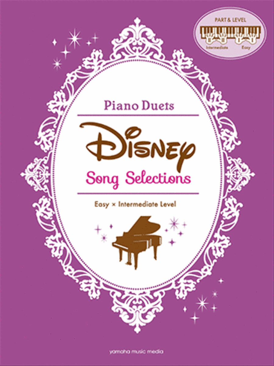 Disney Song Selections for 2 Pianists/English Version Piano Solo scores gallery preview page 1
