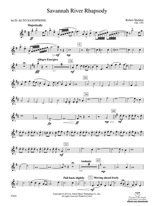 Savannah River Rhapsody: E-flat Alto Saxophone