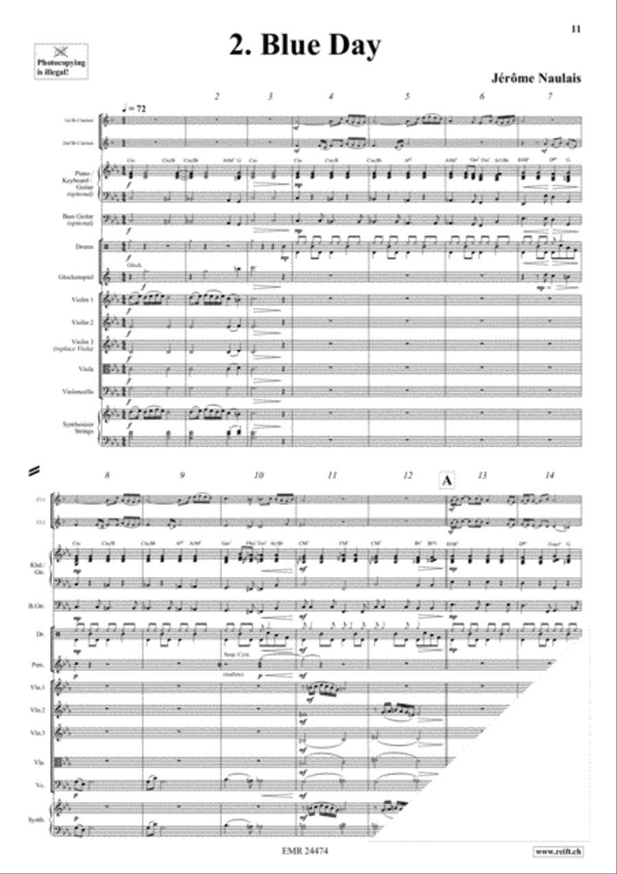 Play With Your Band Volume 2 Clarinet scores gallery preview page 4