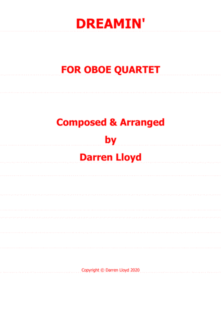 Dreamin' Oboe quartet image number null