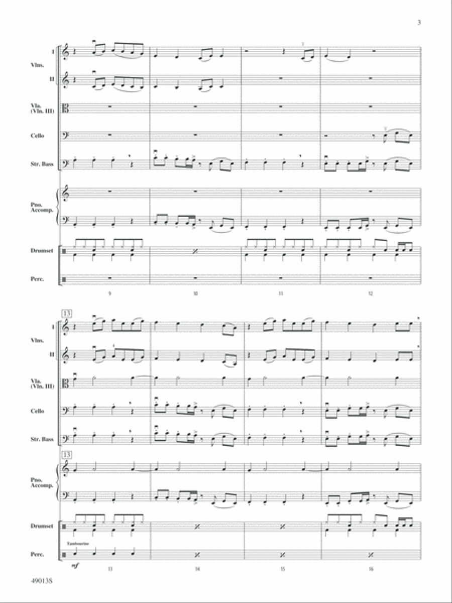 A Dua Lipa Duo: Score A Dua Lipa Duo: Score String Orchestra scores gallery preview page 3