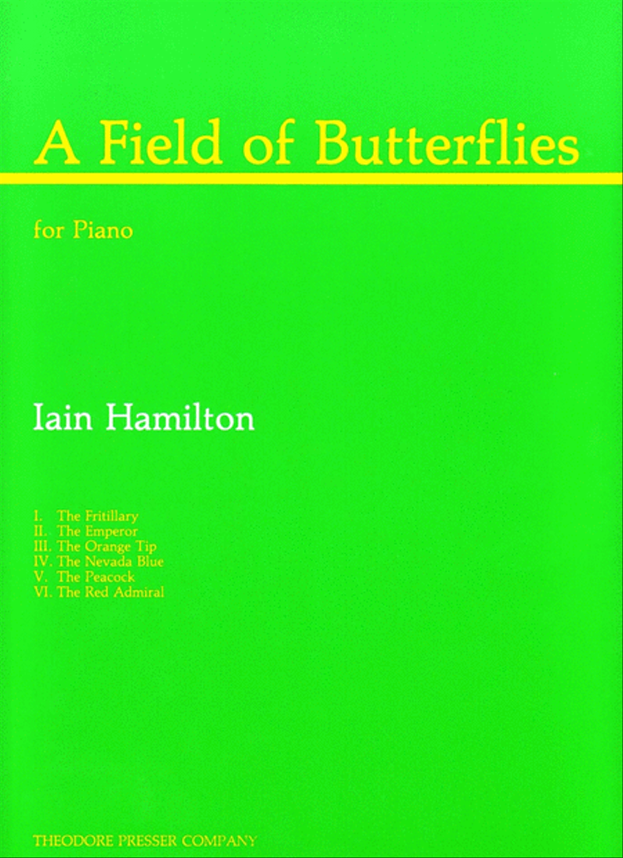 A Field of Butterflies Chamber Music scores gallery preview page 1