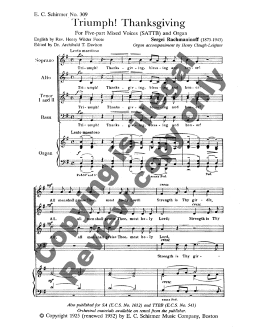 Triumph! Thanksgiving SATTB scores gallery preview page 3