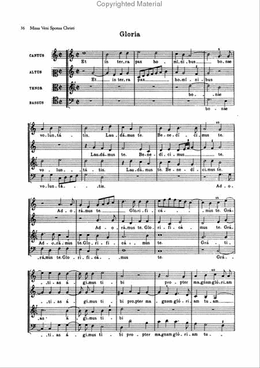 Masses and Motets Choir scores gallery preview page 3