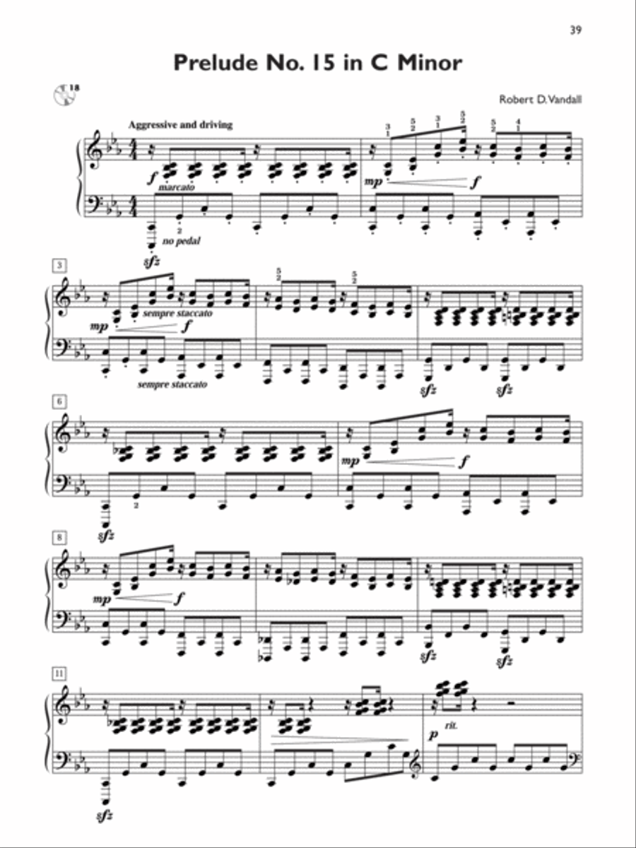 Preludes Complete with CD Piano Solo scores gallery preview page 9
