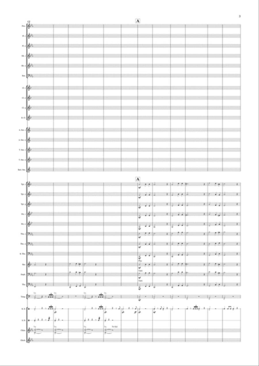 Eulogy Eulogy Concert Band scores gallery preview page 5