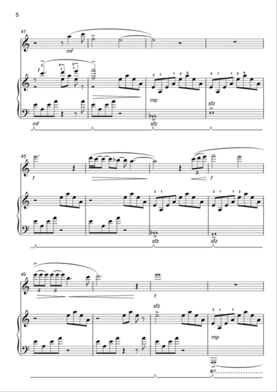 EARTH SATURN JUPITER Woodwind Ensemble scores gallery preview page 6