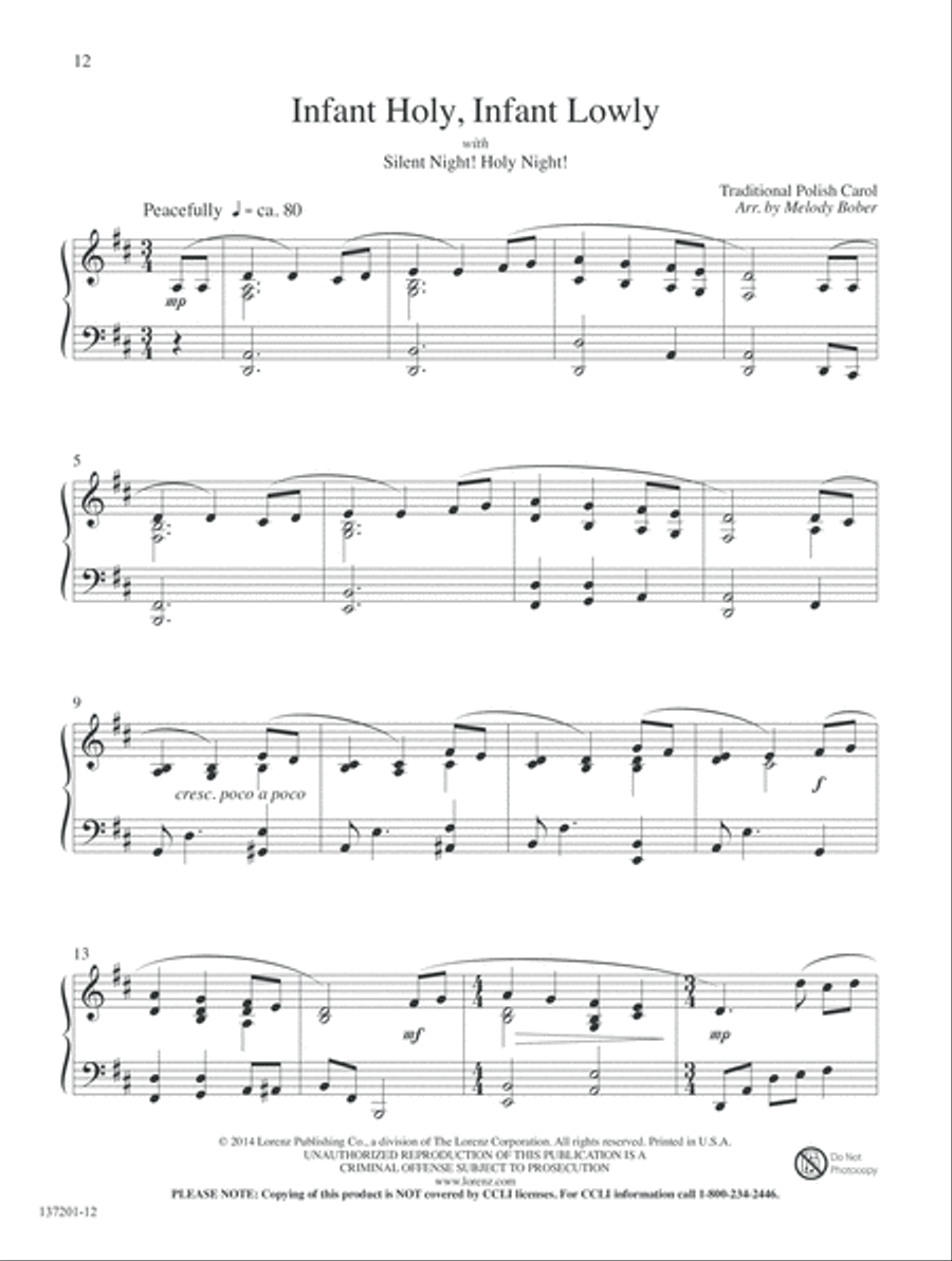 Hymn Medleys for the Church Year Piano Solo scores gallery preview page 9