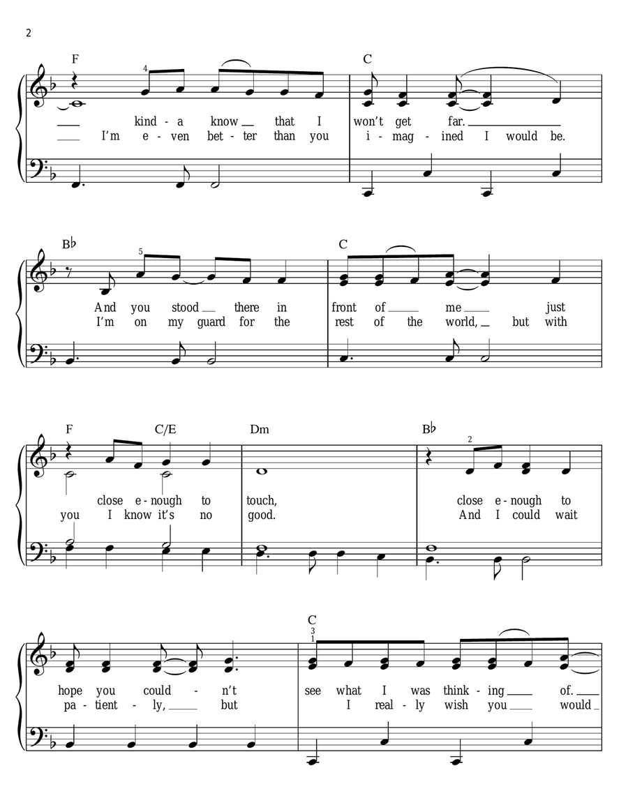Sparks Fly Sparks Fly Voice scores gallery preview page 2