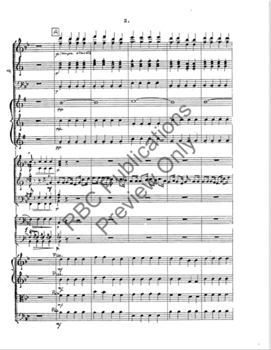 Battle Hymn Of The Republic Orch Full Orchestra scores gallery preview page 4