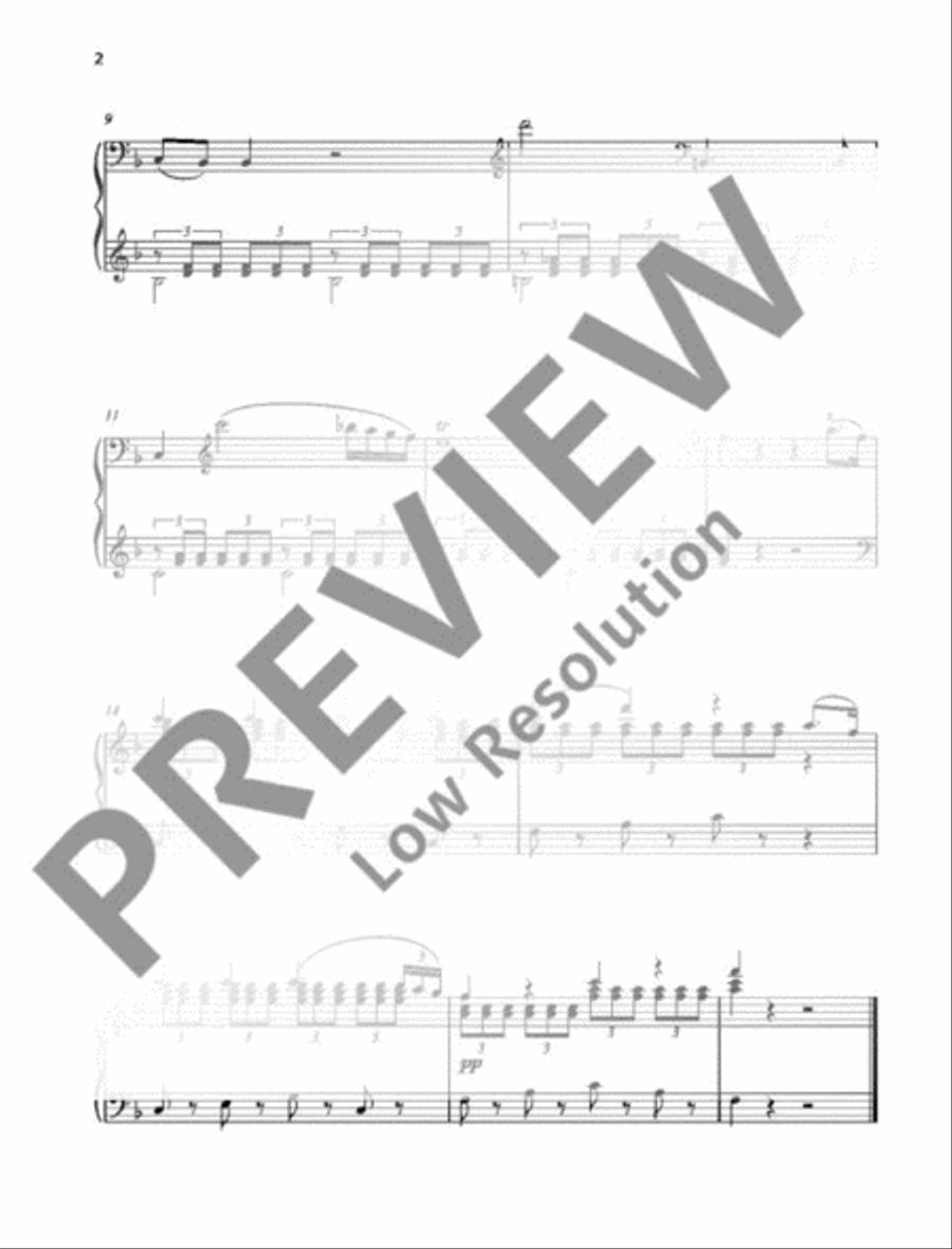 Concerto for Piano and Orchestra No. 21 C major Piano Solo scores gallery preview page 3