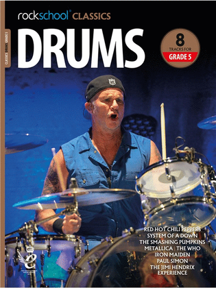 Book cover for Rockschool Classics Drums Grade 5