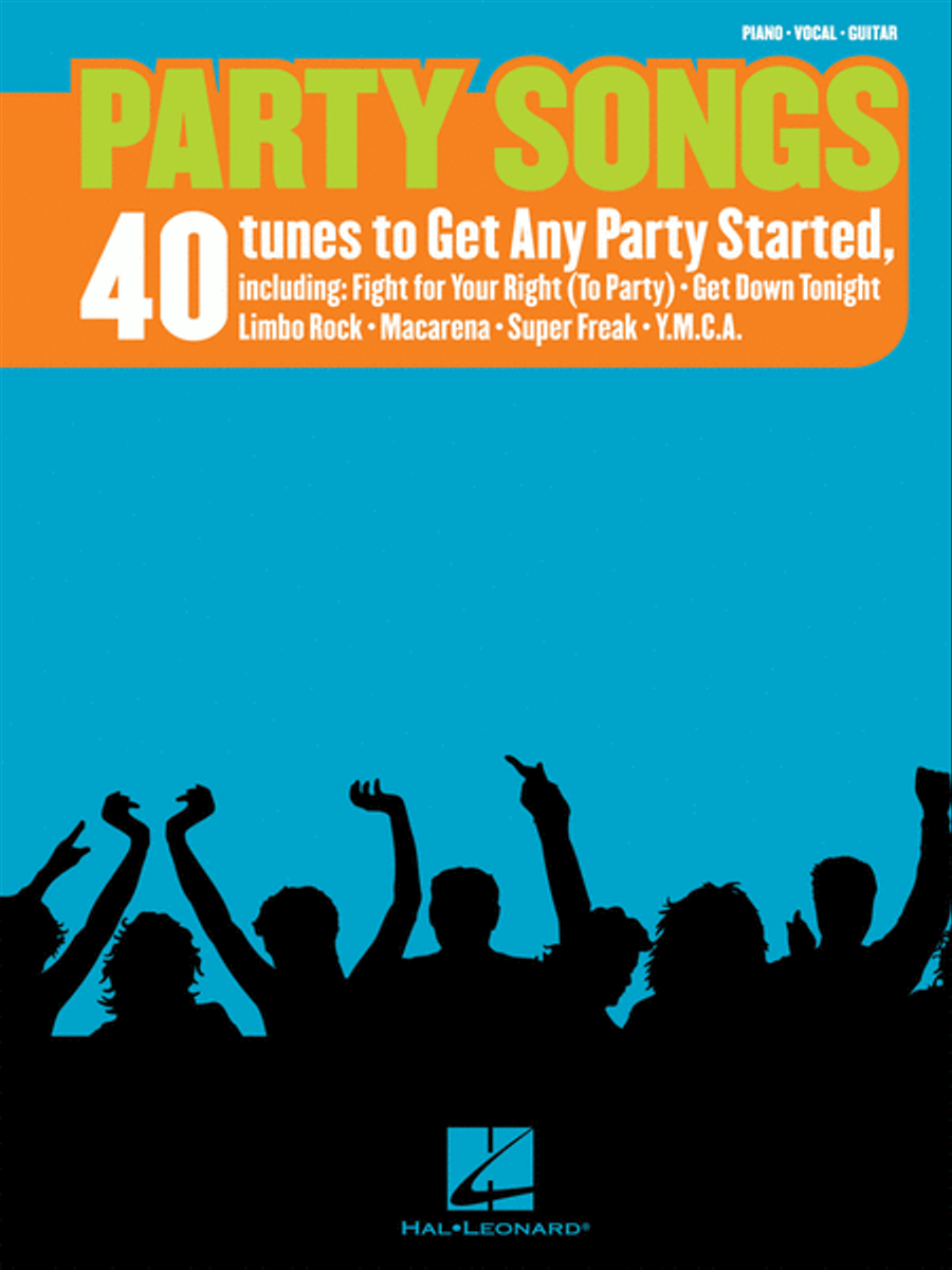 Party Songs Piano, Vocal, Guitar scores gallery preview page 1