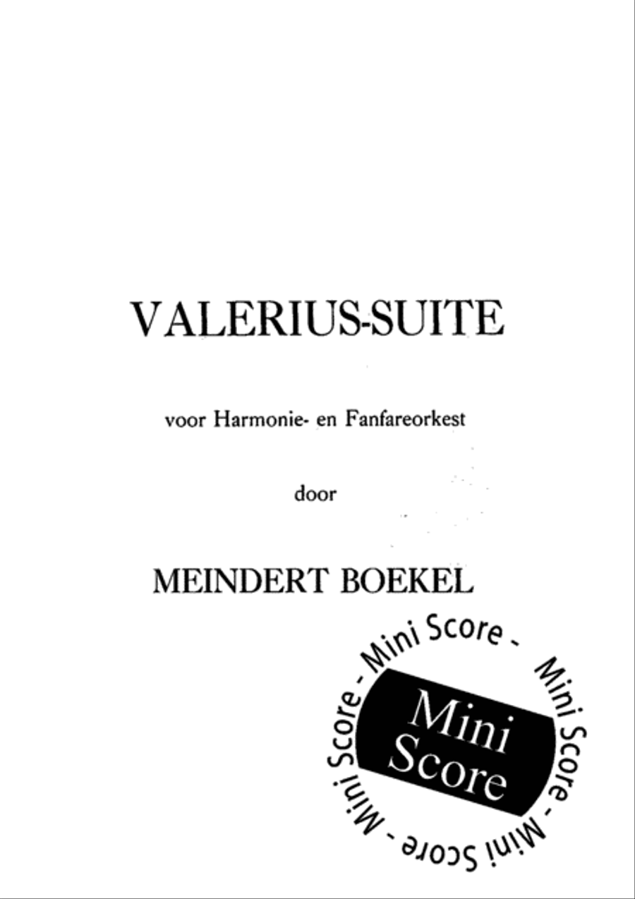 Valerius Suite Concert Band scores gallery preview page 3