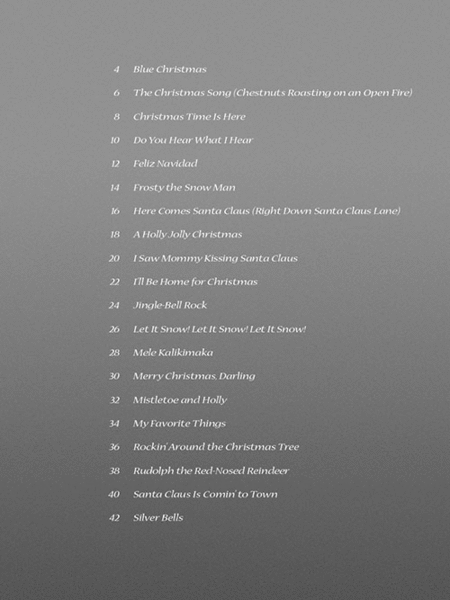 Christmas Songs for Ukulele by Various Ukulele - Sheet Music