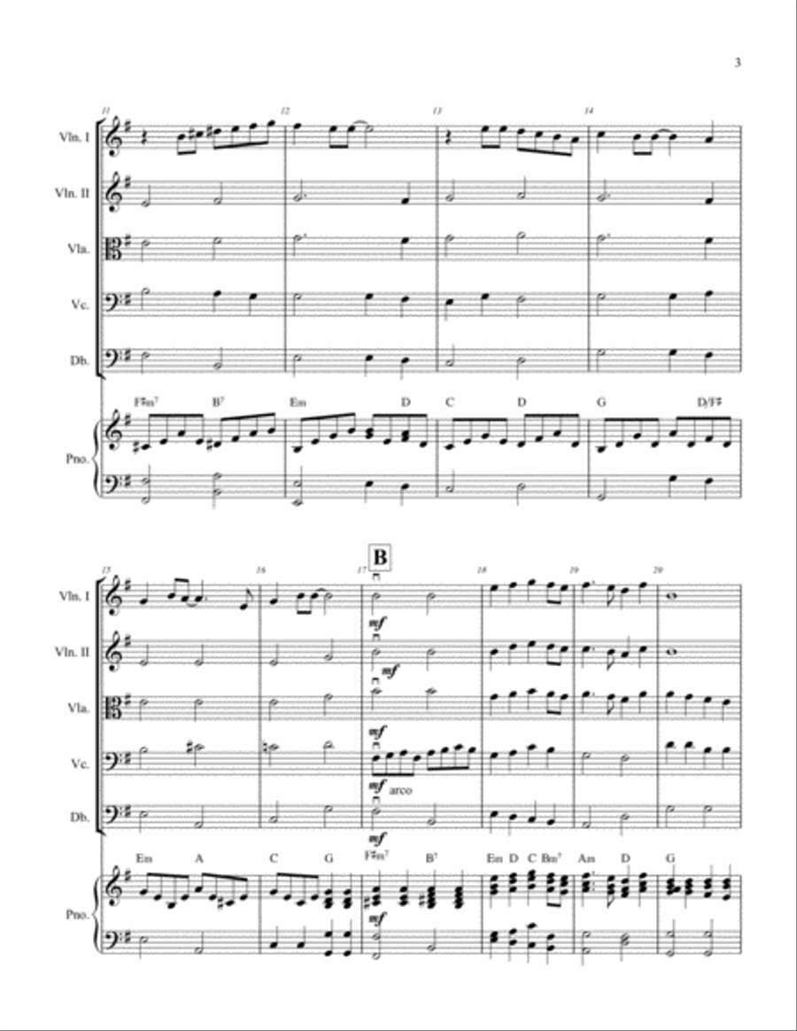 Yesterday Yesterday Full Orchestra scores gallery preview page 3