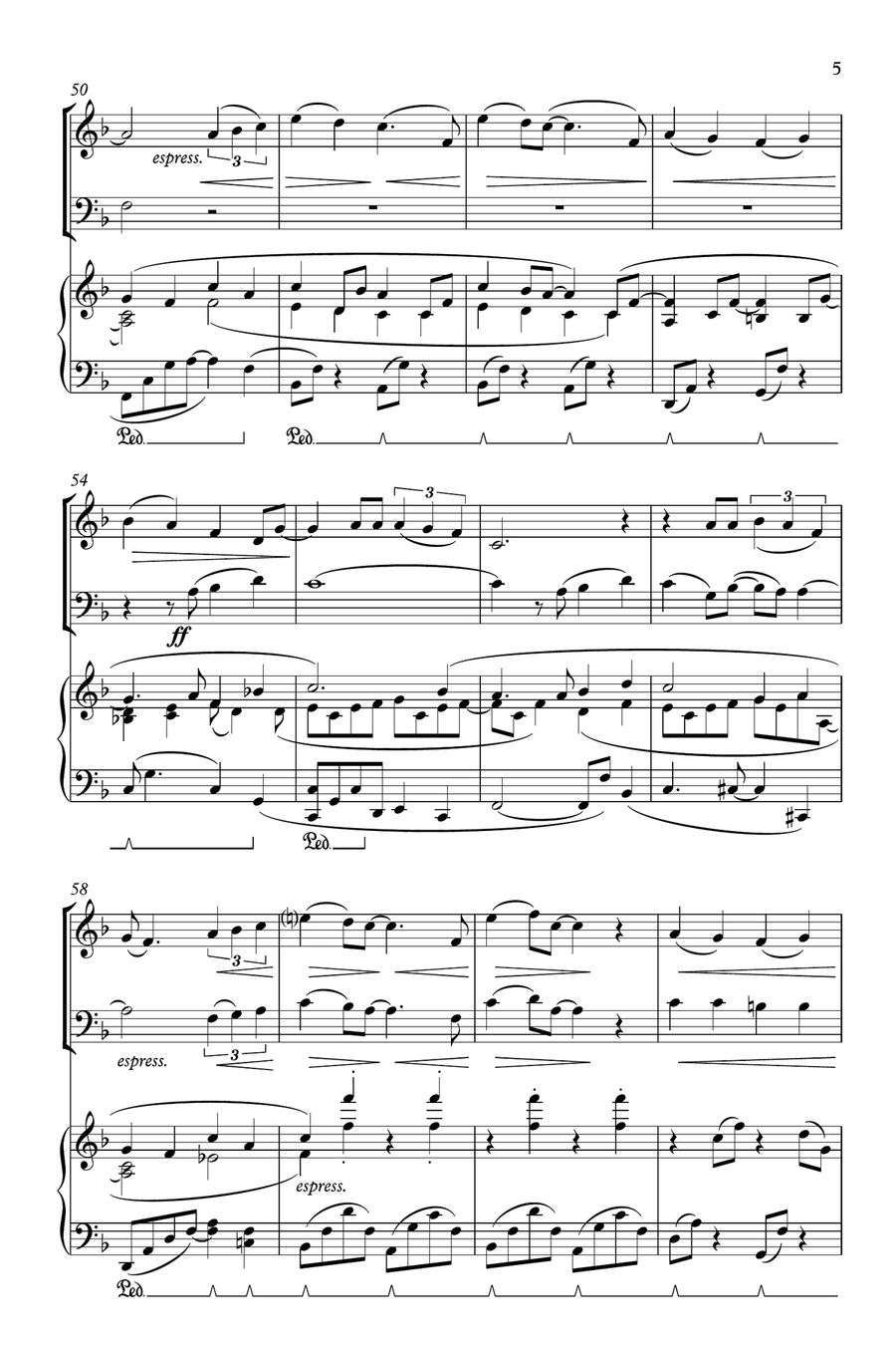 A Whole New World (from 'Aladdin') String Duet scores gallery preview page 5