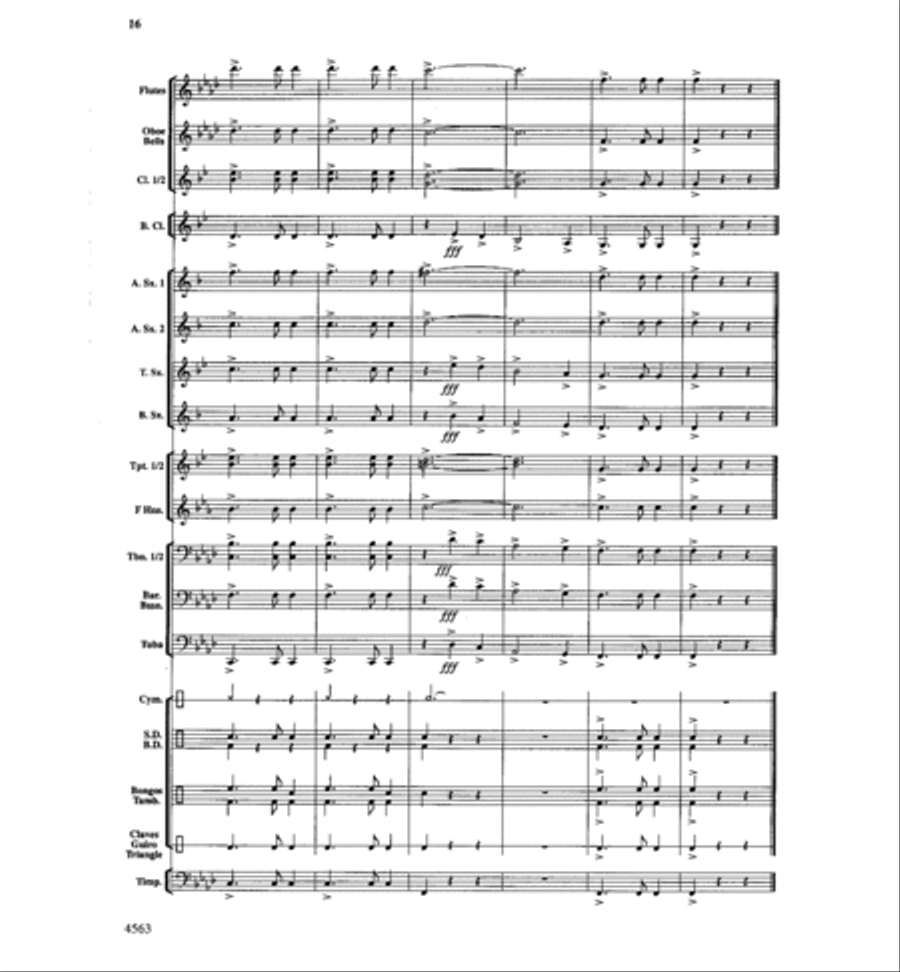 The Eagle's Triumph Concert Band scores gallery preview page 17