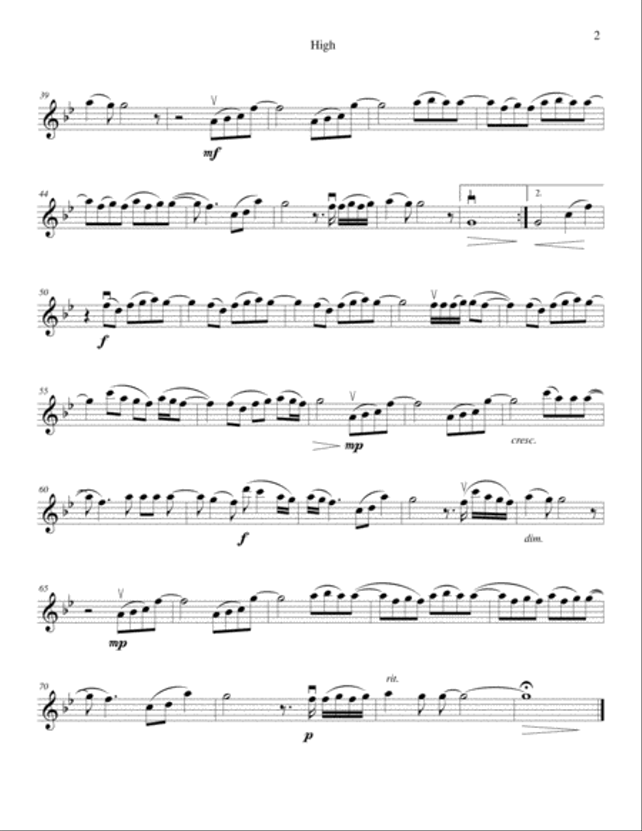 High String Quartet scores gallery preview page 6