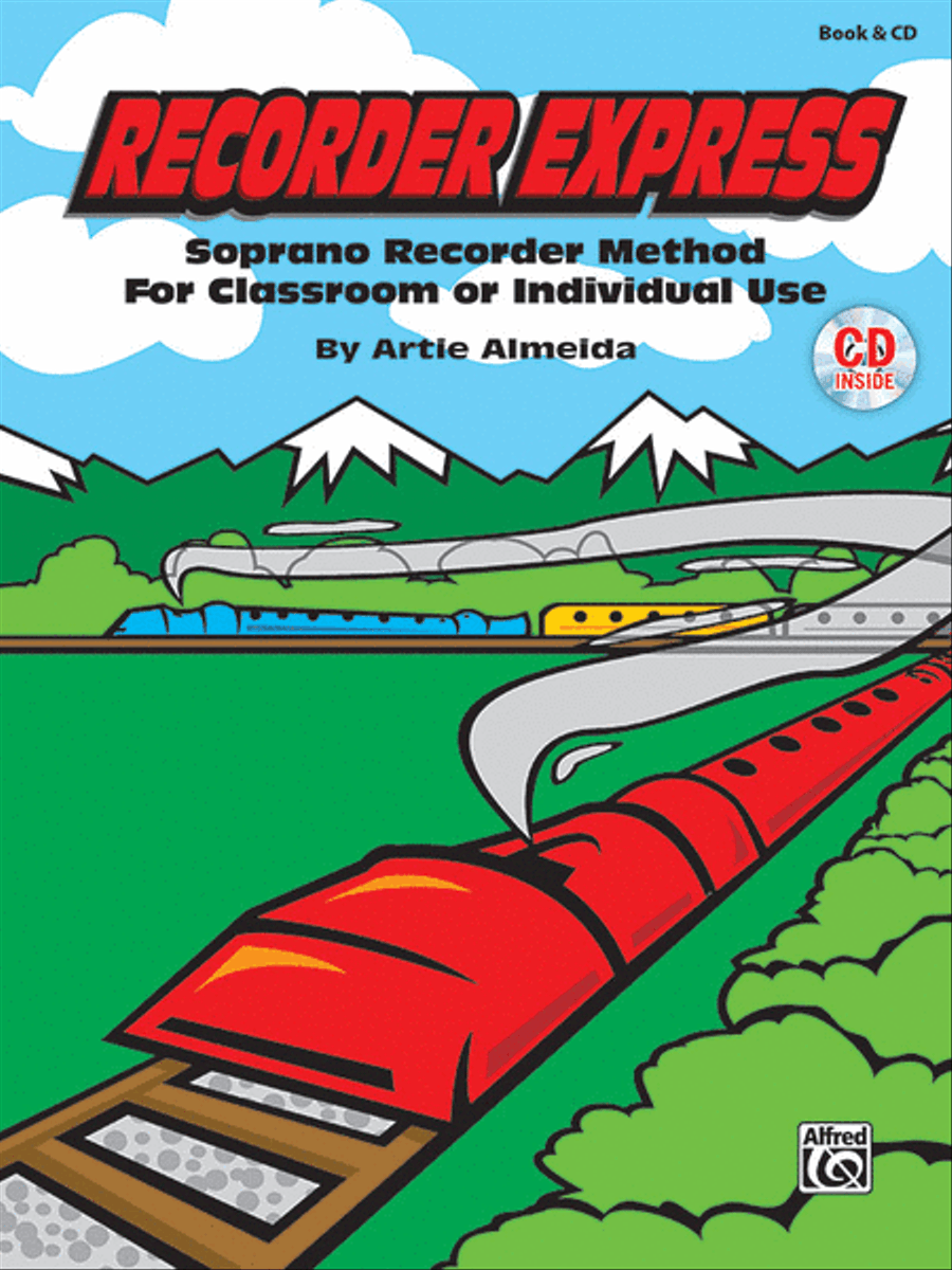 Recorder Express (Soprano Recorder Method for Classroom or Individual Use) Soprano Recorder scores gallery preview page 1