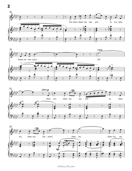 Sérénade,by Gounod,in A flat Major