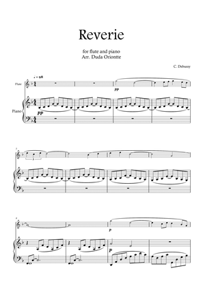 Book cover for Reverie (Flute - Piano)