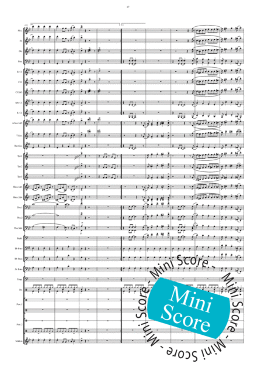 Car Concert Band scores gallery preview page 21