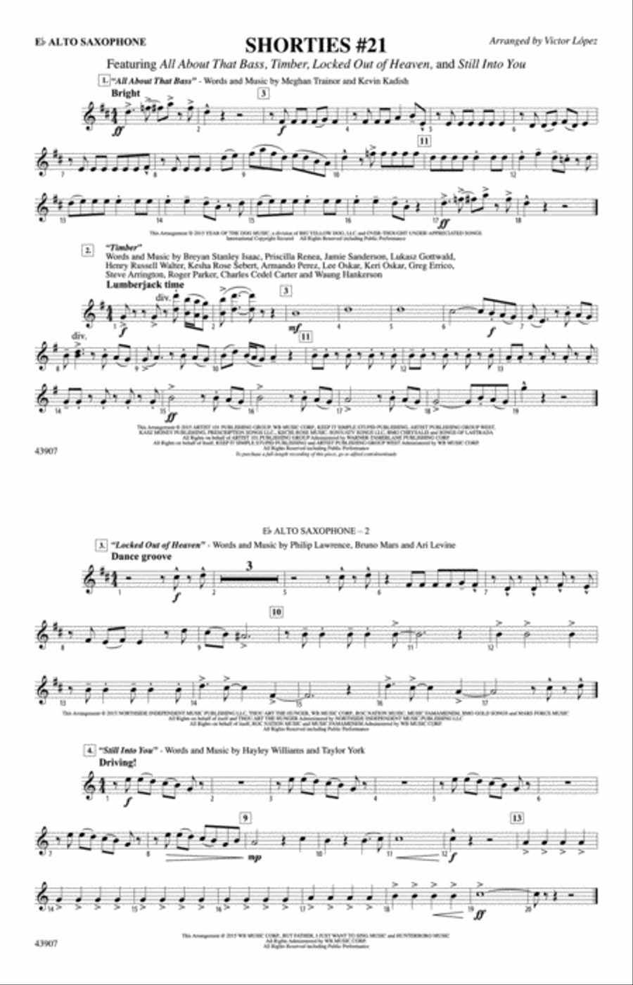 Shorties #21: E-flat Alto Saxophone