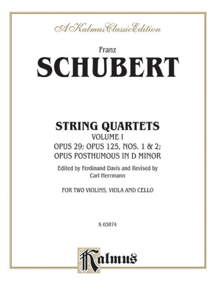 String Quartets, Volume 1