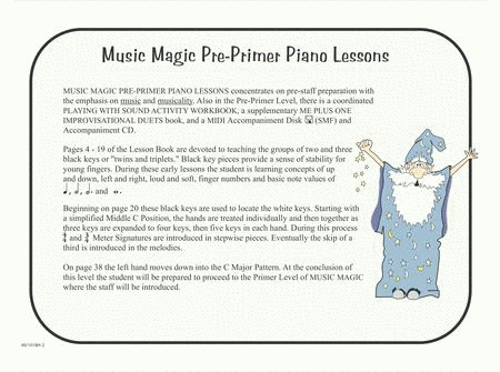 Noona Comprehensive Music Magic Piano Lessons Pre-Primer