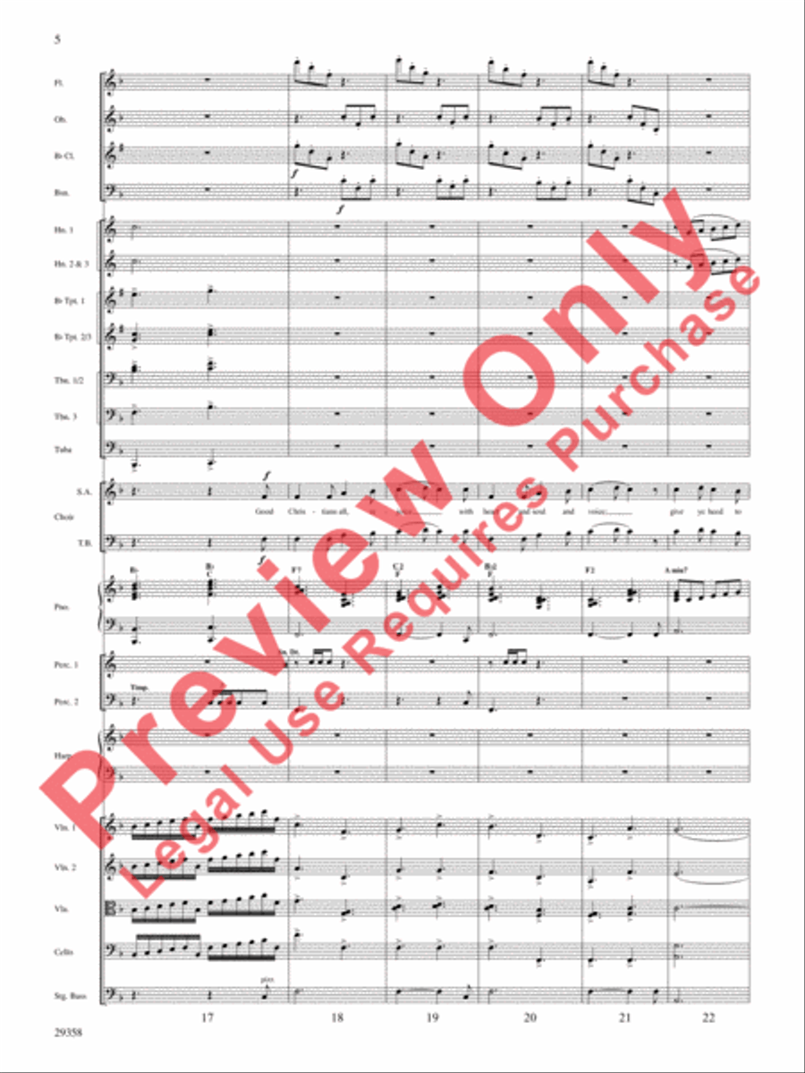 Rejoice Rejoice Choir scores gallery preview page 5
