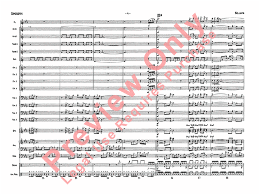 Bellavia Jazz Ensemble scores gallery preview page 7