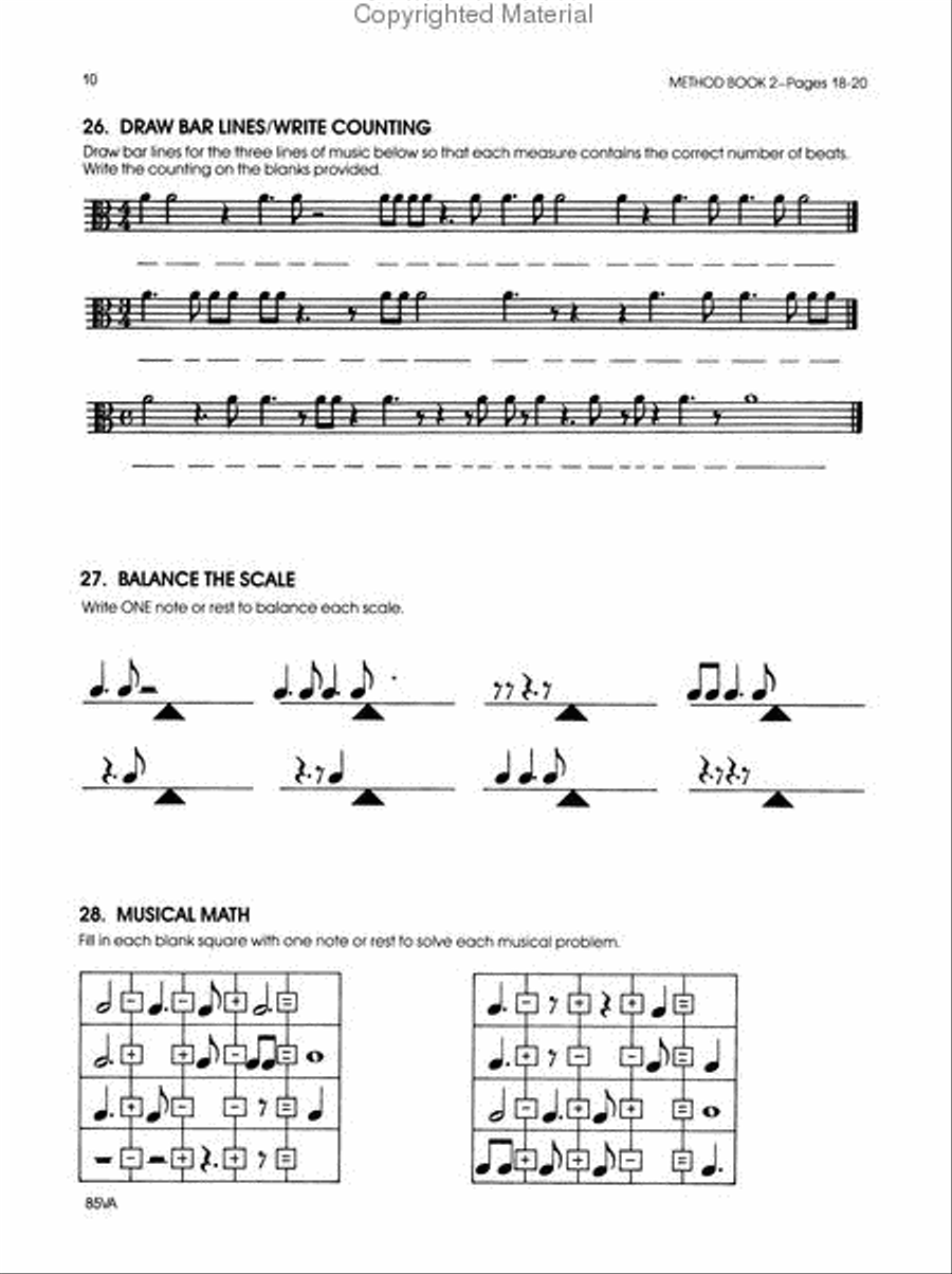 All For Strings Theory Workbook 2 - Viola Chamber Orchestra scores gallery preview page 4
